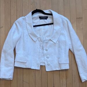 Club Monaco White Women's Blazer